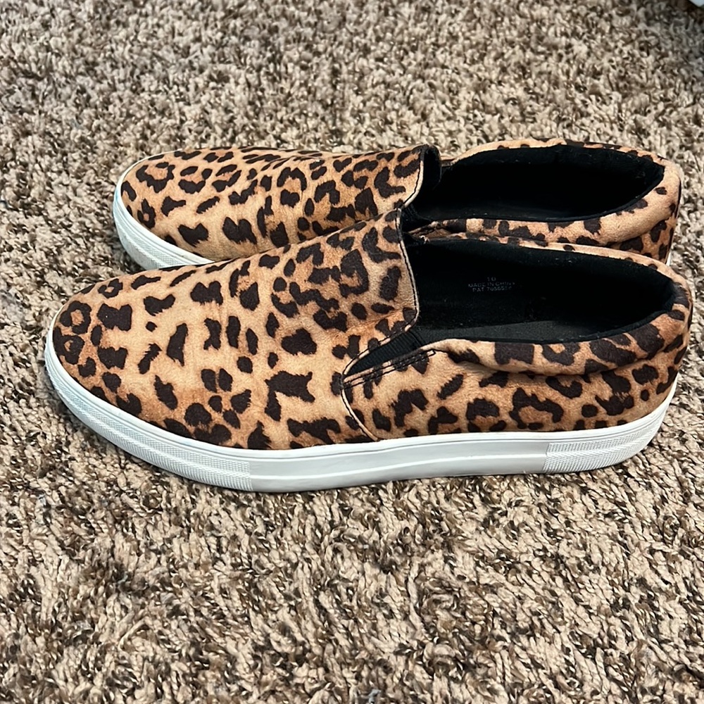 New York & Company Leopard Print Sneakers - Picture 3 of 8
